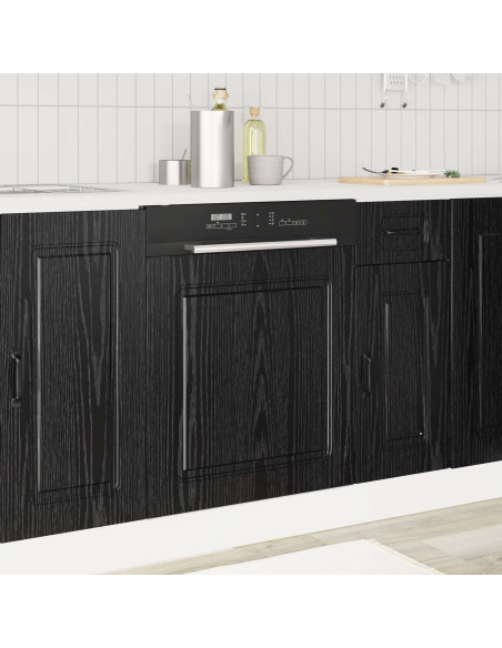 Mobile da cucina Kalmar Rovere Nero 60 x 1,5 x 67 cm