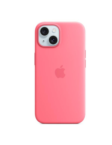 IPHONE15 PLUS SI CASE PINK
