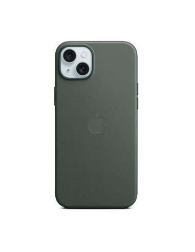 IPHONE 15 PLUS FINEWOVEN CASE GRN