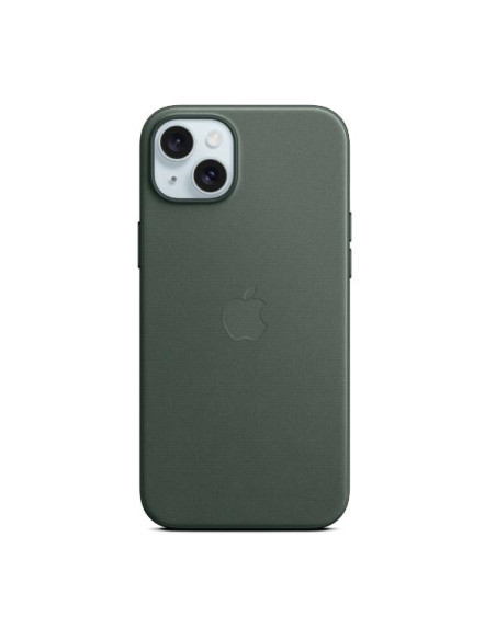 IPHONE 15 PLUS FINEWOVEN CASE GRN