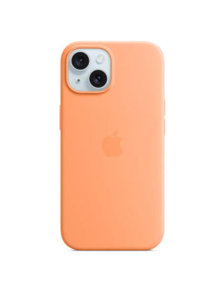 IPHONE 15 PLUS SI CASE ORANGESORBET