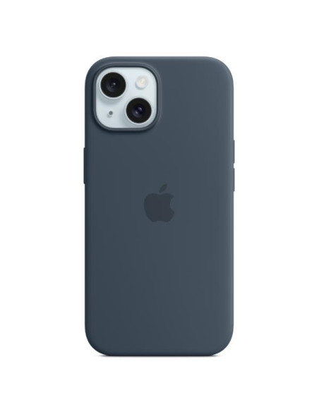 IPHONE 15 PLUS SI CASE STORM BLUE