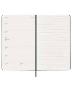 12M WKLY NTBK LG MYRTLE GREEN HARD