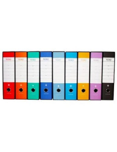 CF12REGISTRATORI PROT 8CM AZZURRO