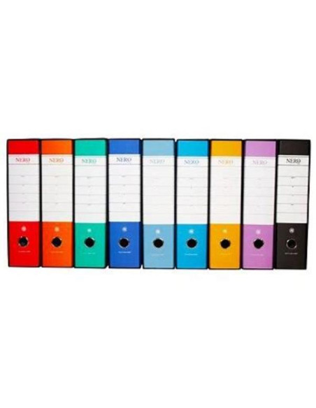 CF12REGISTRATORI PROT 8CM AZZURRO