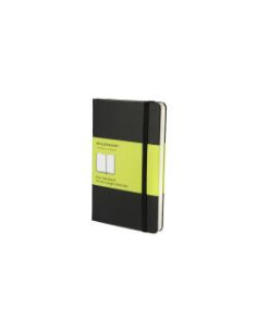 TACCUINO POCKET RIGIDO NERO PPBIANC