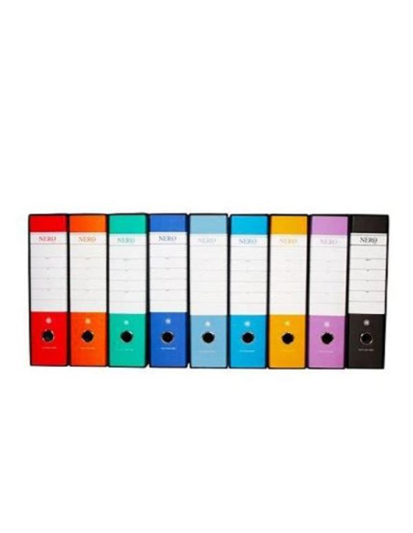 CF12REGISTRATORI COMM 8CM AZZURRO