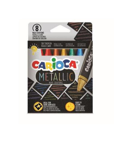 CF8 PASTELLI A CERA JUMBO METALLIC