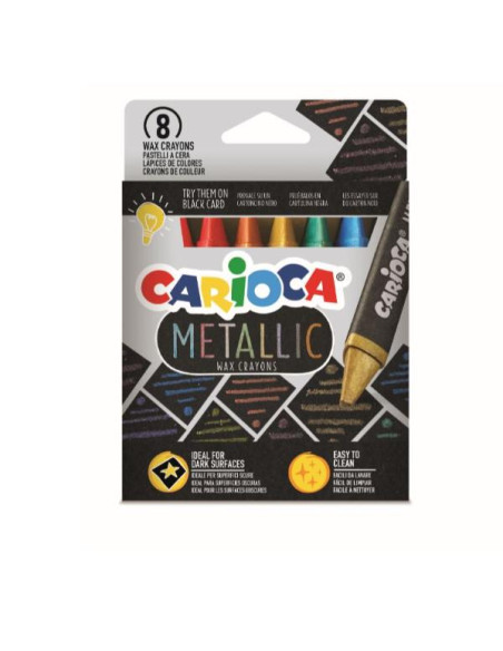 CF8 PASTELLI A CERA JUMBO METALLIC