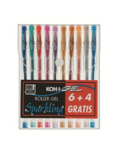 CF10ROLLER GEL SPARKLING C/BRILLANT