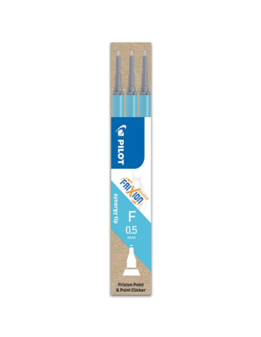 CF3REFILL FRIXION POINT 0.5 AZZURRO