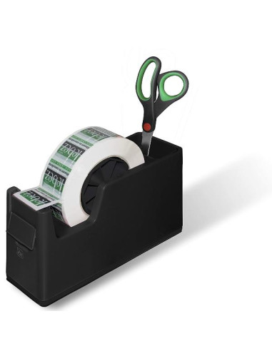 DISPENSER NASTRI ADESIVI 66MT NERO