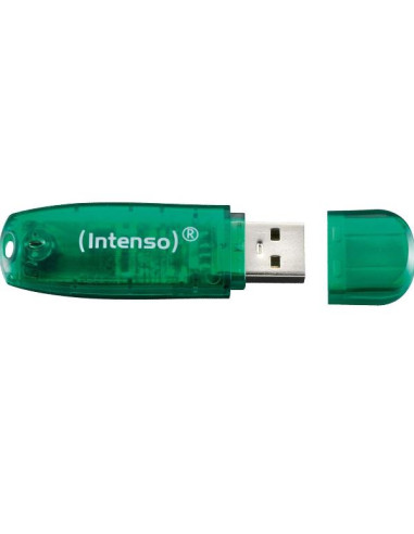 CHIAVETTA USB 8GB VERDE USB 2.0