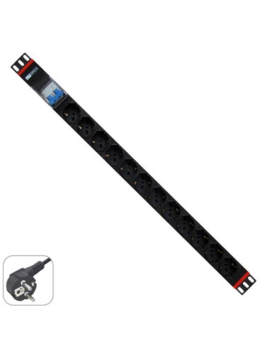 MULTIPRESA 12 PRESE UNIV. VERTICALE