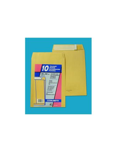 CF10 BUSTE SACCO C/SOFFIETTO 25X35