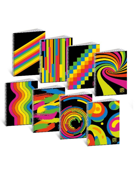 CF5 ONECOL SPIR. BLACK FLUO A4 5M