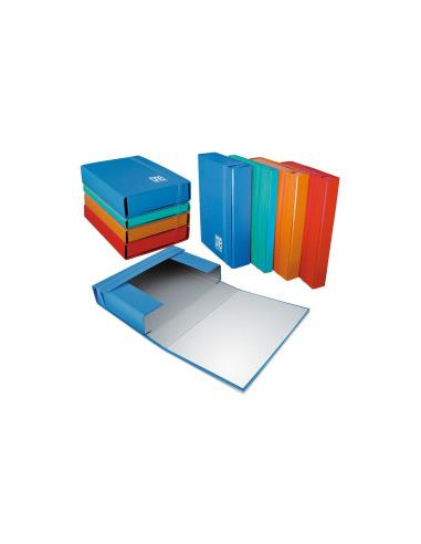 CART.ONE COLOR C/ELAST.BLU DORSO 3