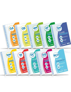 RICAMBI A4 QUADRI 4MM 40FF