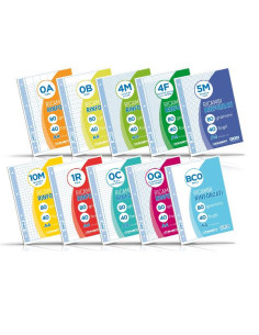 RICAMBI A4 QUADRI 5MM 0Q 40FF