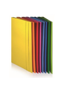 CF10CARTELLE 3LEMBI C/ELAST VERDE C