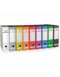 CF12REGISTRATORI PROT8CM GIALLO