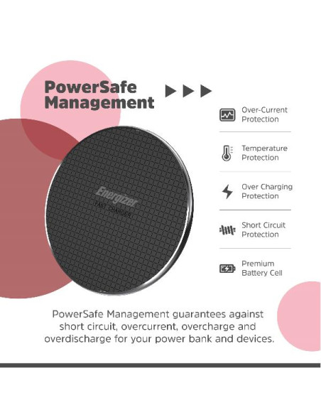 WIRELESS PLATE CHARGER NERO