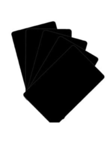 CARD,FOOD SAFE PVC,30 MIL/BLACK