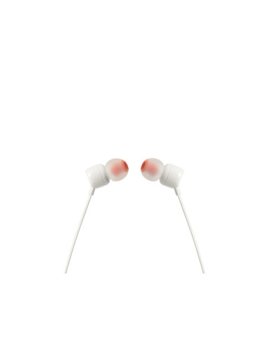 JBL Tune 110 Auricolare Cablato In-ear MUSICA Bianco