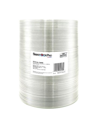 CD R 52X 700MB WHITE INKJET CF.100