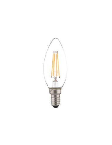 LED CANDLE E14 3 7 WATT 2700 GLASS