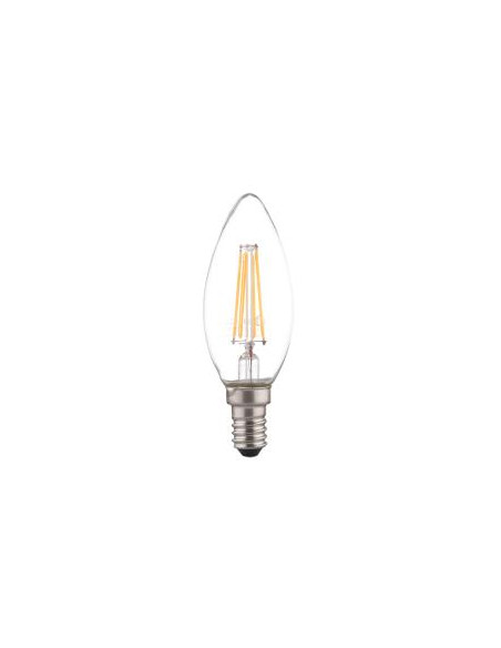 LED CANDLE E14 3 7 WATT 2700 GLASS