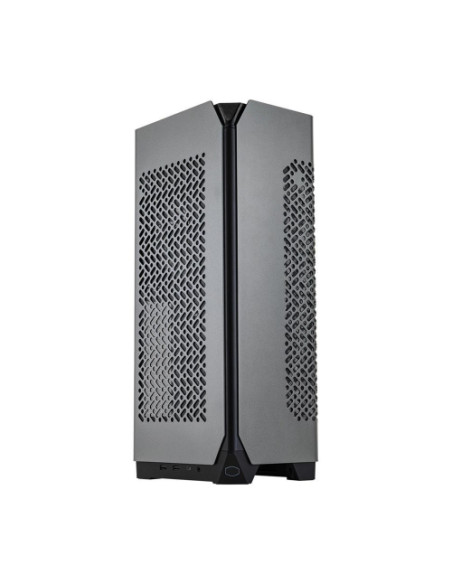 CASE COOLER MASTER NCORE 100 MAX, ITX, PREMIUM ALLUMINUM PANEL, INNOVATIVE EXTENDABLE MECHANISM, SFX Gold 850W ATX 3.0 INCLUDED