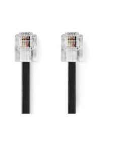 CAVO PATCH RJ11 2METRI NERO