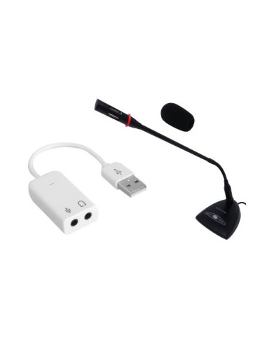 KIT MIC. DESK-100 + USB135