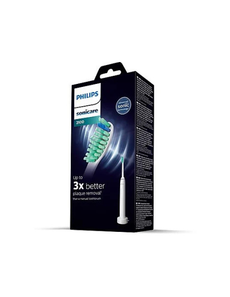 Philips Sonicare serie 2100 Spazzolino Elettrico Sonico Bianco HX3651/13