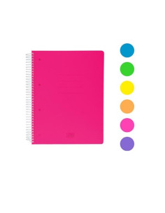 CF12 QUADERNO SPIRALE 1R 70F FLUO