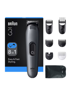 Braun AIO3540 tagliacapelli Nero, Grigio 14 Nichel-Metallo Idruro (NiMH)