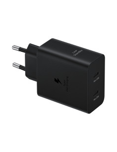 Samsung Caricabatteria Super Fast Charging (50W) con doppia porta USB-C e con cavo USB-C to USB-C