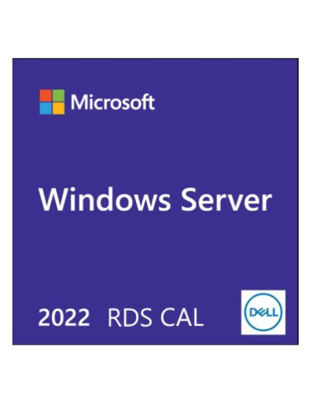 DELL 5-pack of Windows Server 2022 Remote Desktop Serv User Cus Kit 5 licenza/e