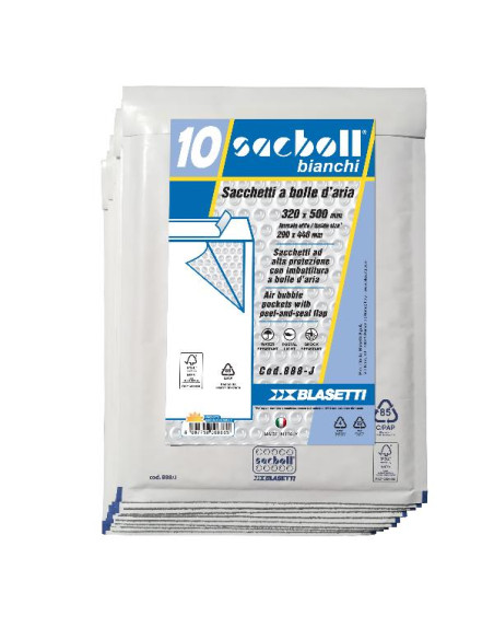 CF10 SACCO IMBOT/BIANCO 32X50CM