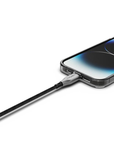 LIGHTNING TO USB-C 50CM BK