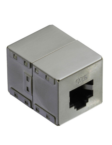 VALUE ACCOPPIATORE MODULARE CAT6E STP RJ45 ARGENTO