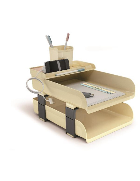 SET 5 PZ  SCRIVANIA VINTAGE MILK