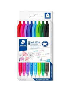 CF10 PENNE A SFERA-SCATTO ASSORT.