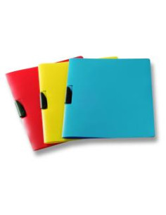 CARTELLINA CLIPPER GIALLO