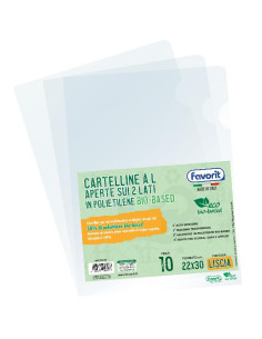 CF10 BUSTA L  BIO 22X30 LISCIA SUPE