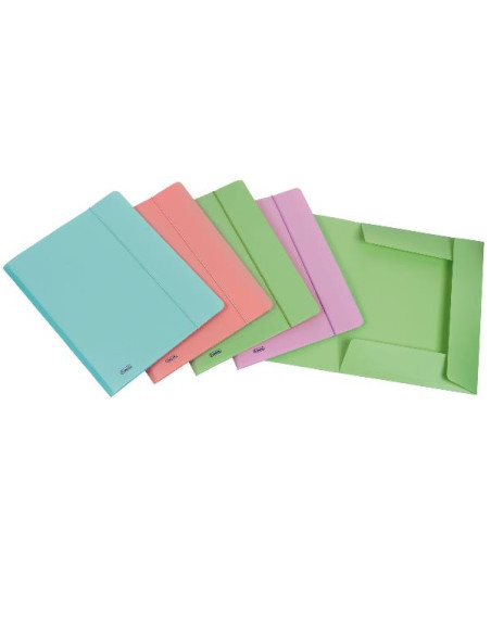 CART. 3L C/ELAST PASTELLO 24X33 ASS