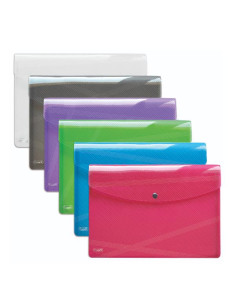 BUSTA CON BOTTONE HAWAI A4 ASSORTIT