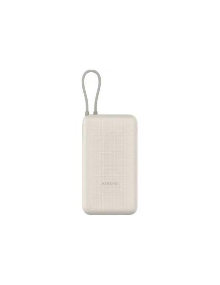 Xiaomi Powerbank 20000MAH 33W Cavo Integrato Usb-c Tan