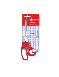 FORBICI MANICO ROSSO ABS CM18 TRYME